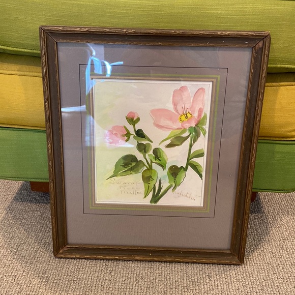 Circa 1940 original watercolor 11x13